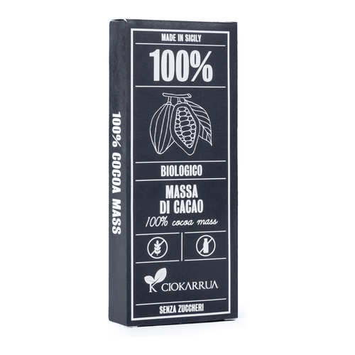 100% Massa di Cacao 50g — pack-shot frontale