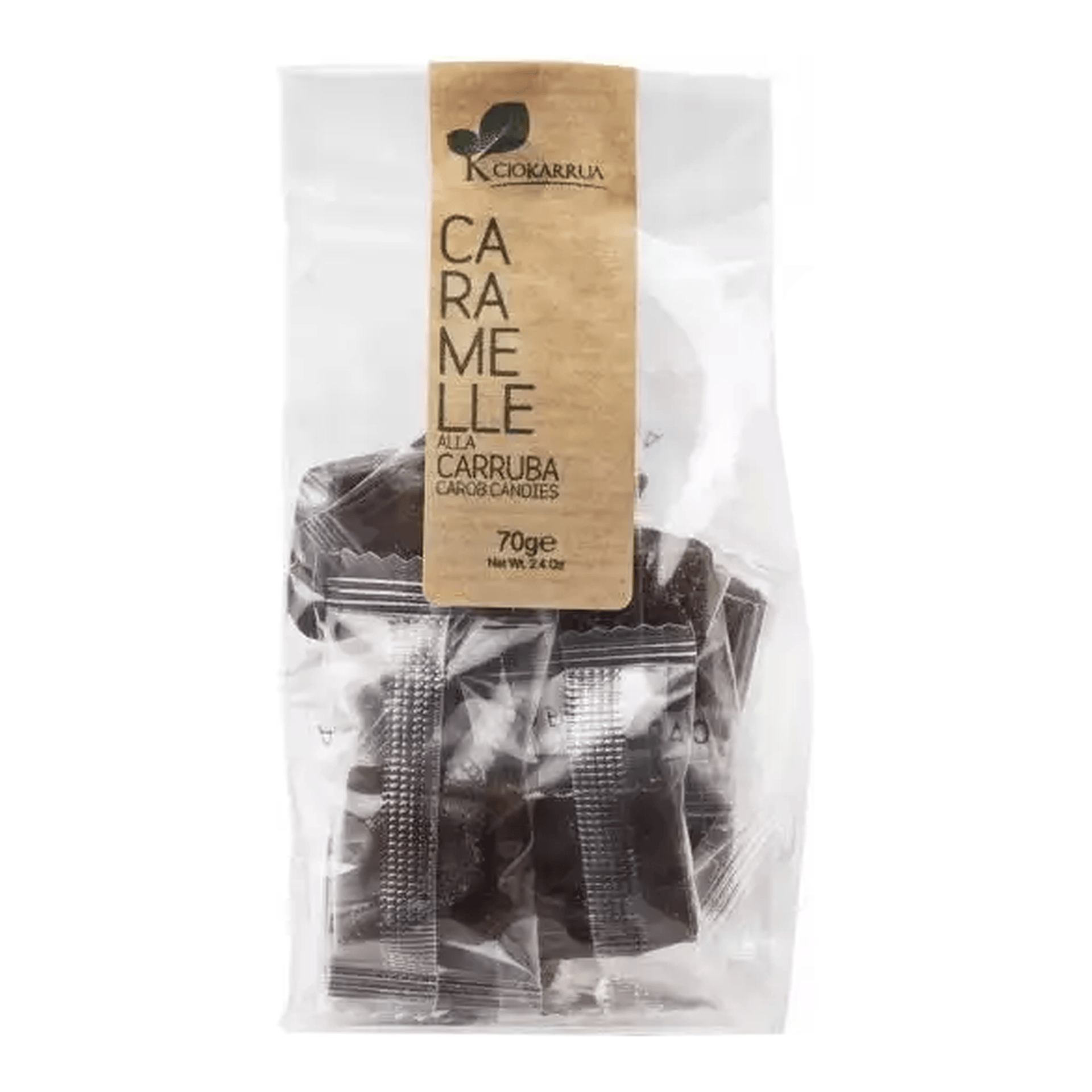 Caramelle alla Carruba — pack-shot frontale