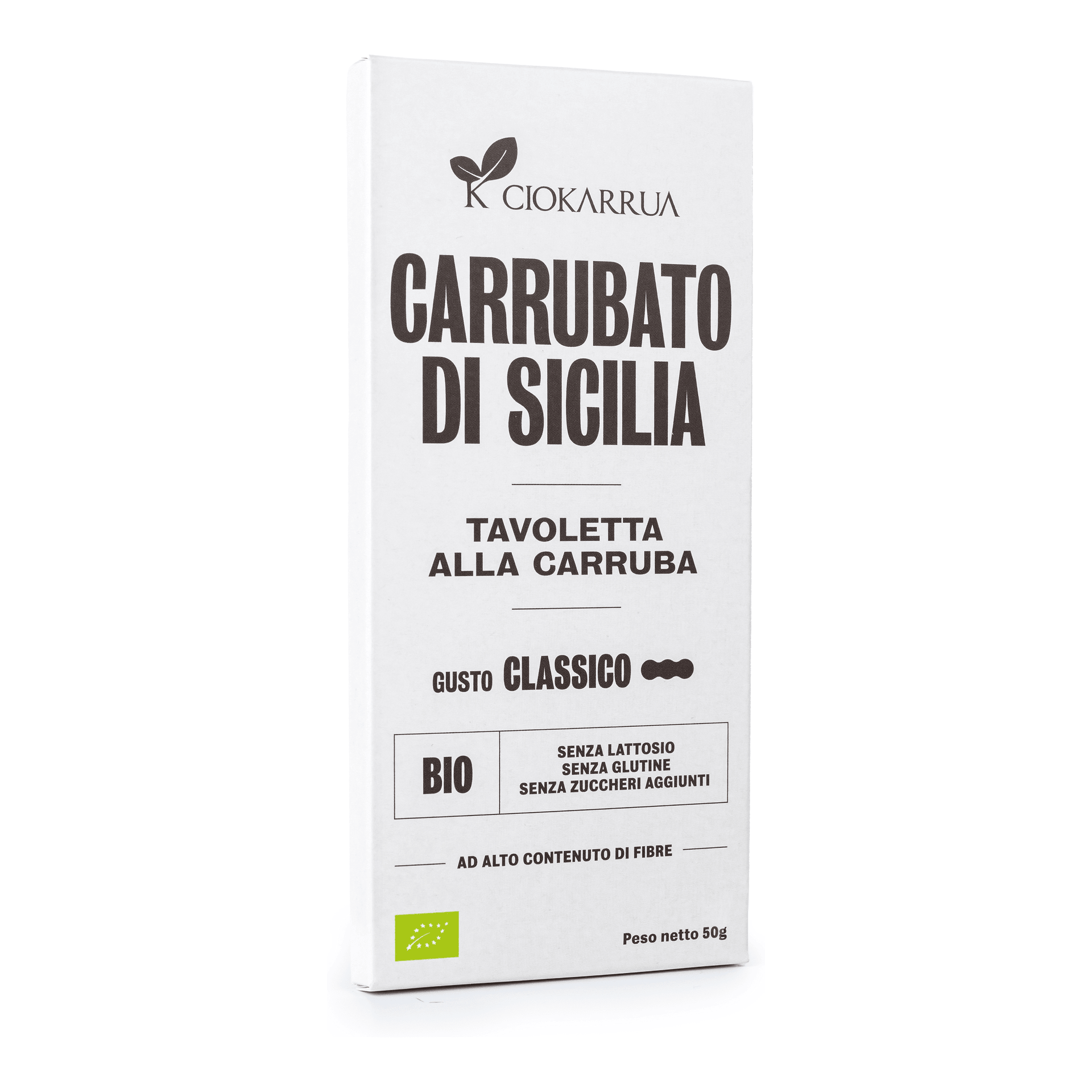 Carrubato di Sicilia Gusto Classico 50g — pack-shot frontale