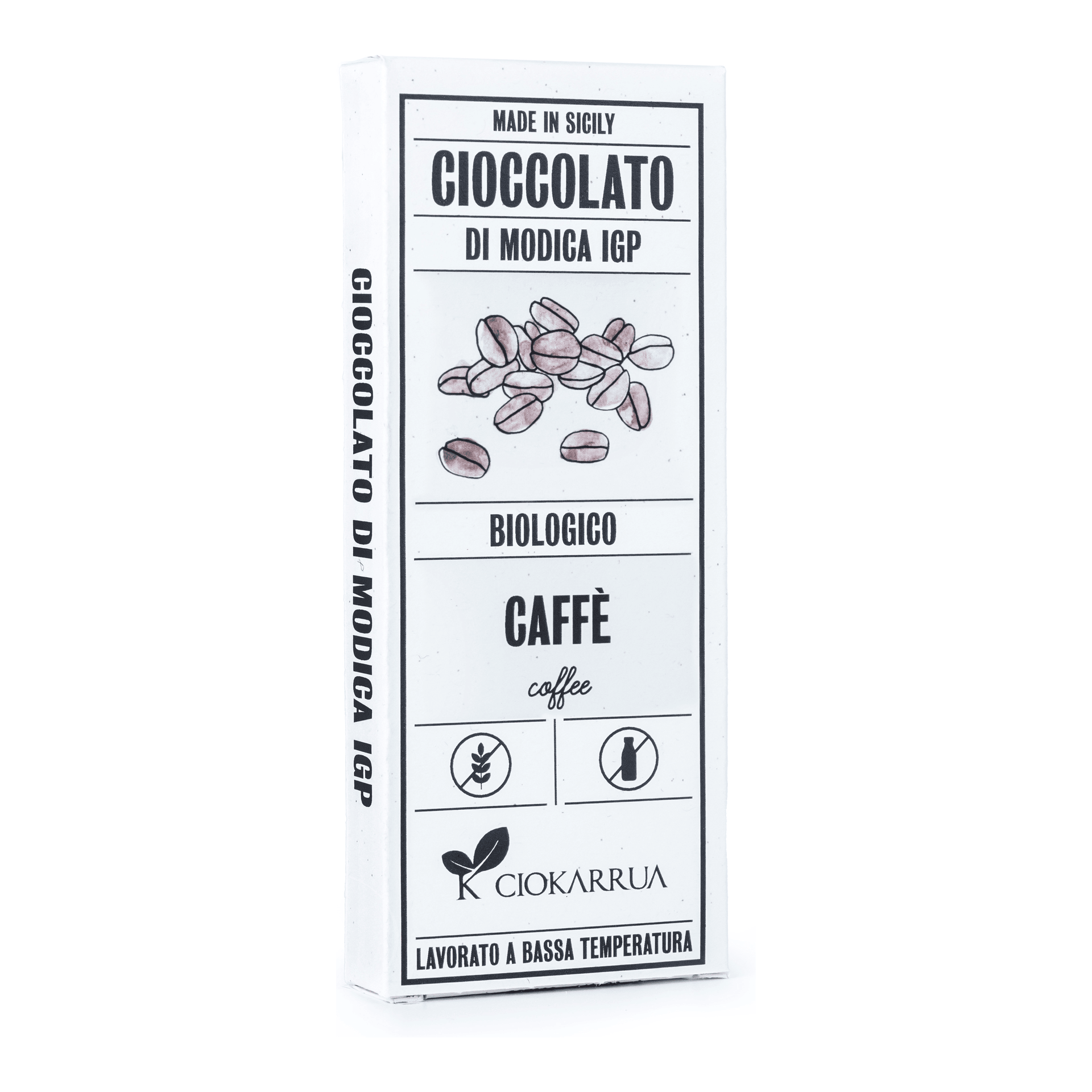 Cioccolato di Modica IGP Bio Caffe 80g — pack-shot frontale