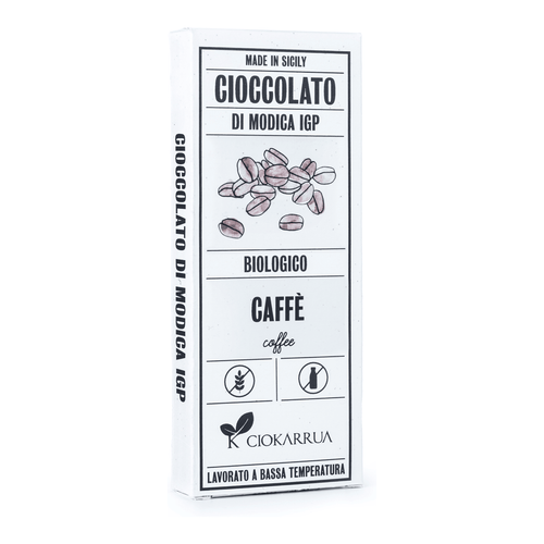 Cioccolato di Modica IGP Bio Caffe 80g — pack-shot frontale