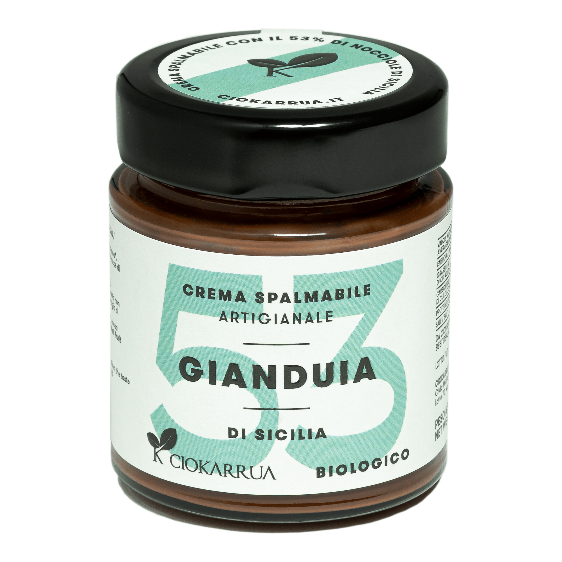 Crema Gianduia di Sicilia — pack-shot frontale