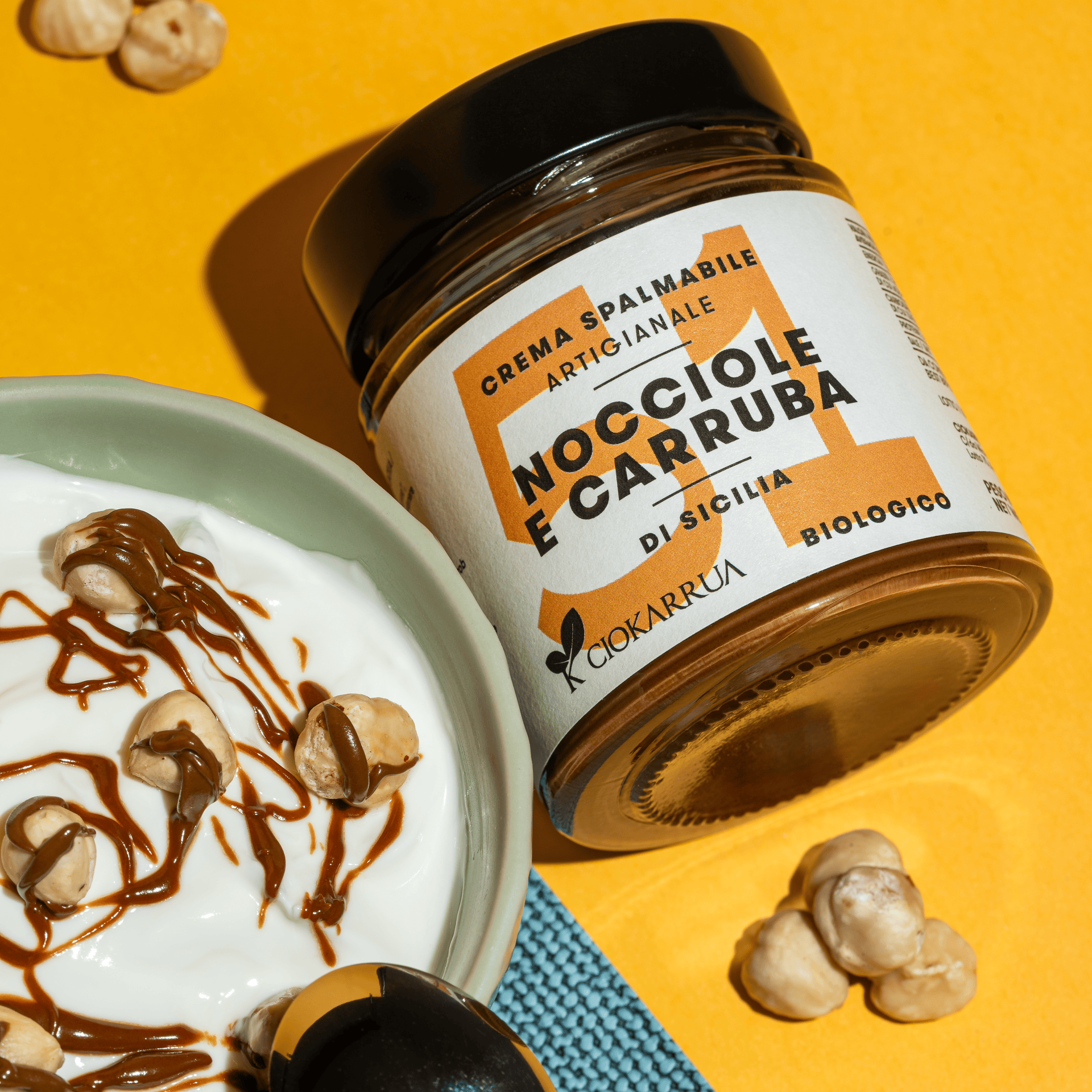 Crema Nocciola e Carruba di Sicilia — dettaglio 2