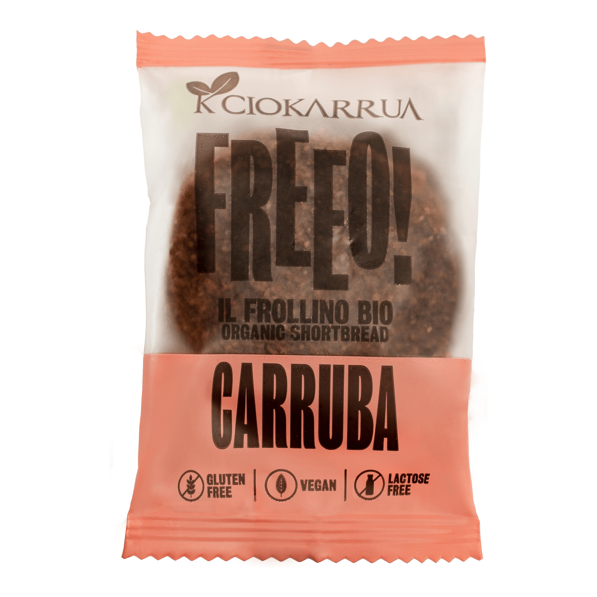 Frollino alla Carruba Monoporzione 20g — pack-shot frontale