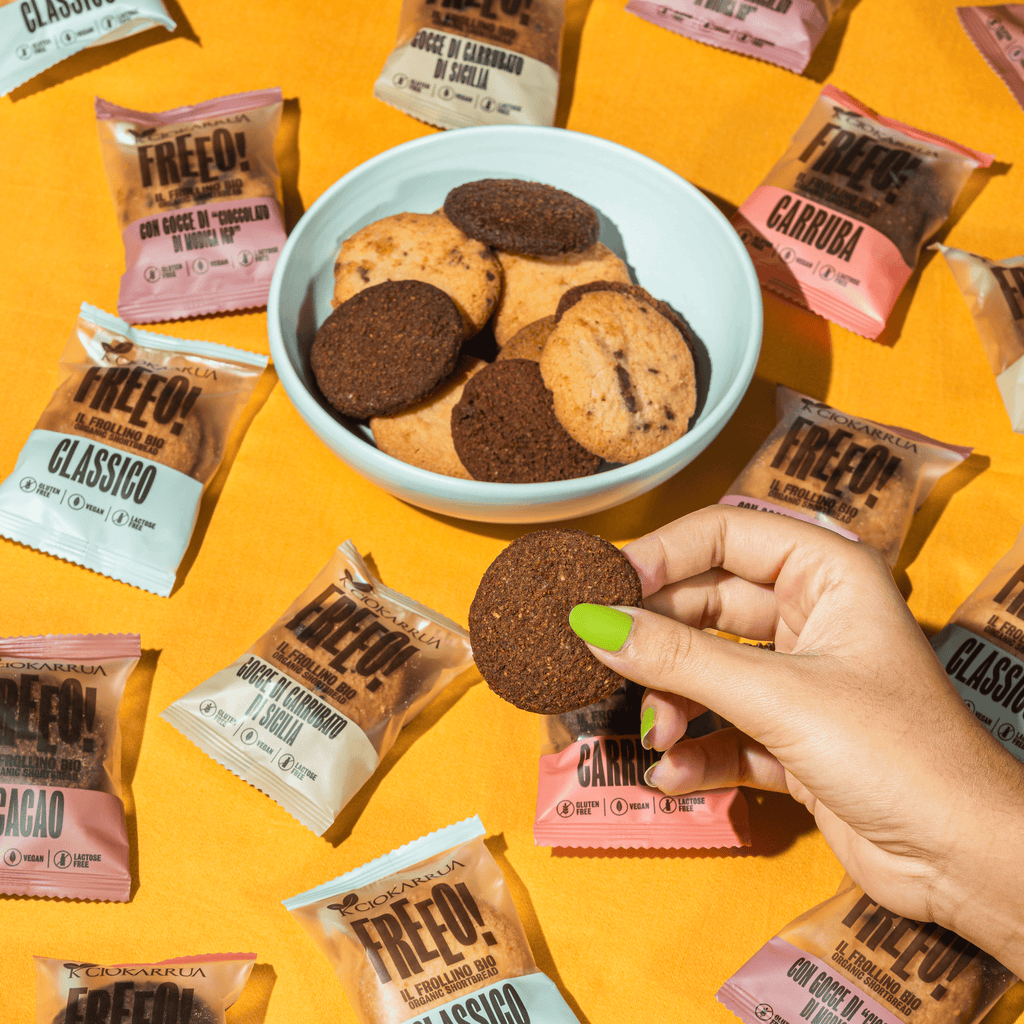 Frollino con Gocce di Cioccolato di Modica IGP 130g — uso in cucina, lifestyle