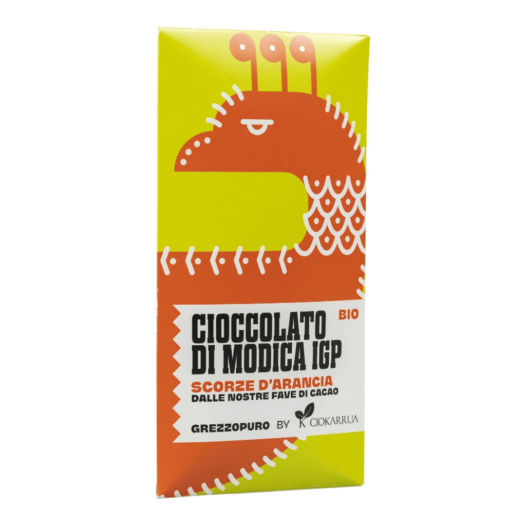 Grezzopuro Scorza d'Arancia 50g — pack-shot frontale