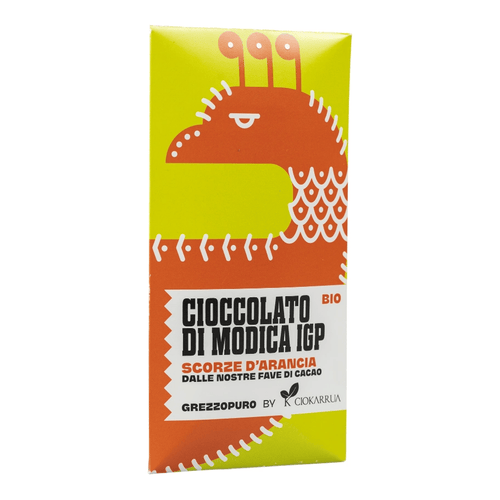 Grezzopuro Scorza d'Arancia 50g — pack-shot frontale
