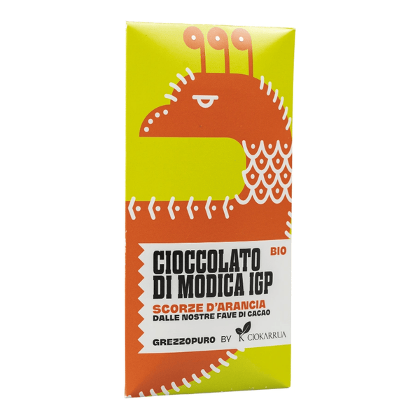 Grezzopuro Scorza d'Arancia 50g — pack-shot frontale