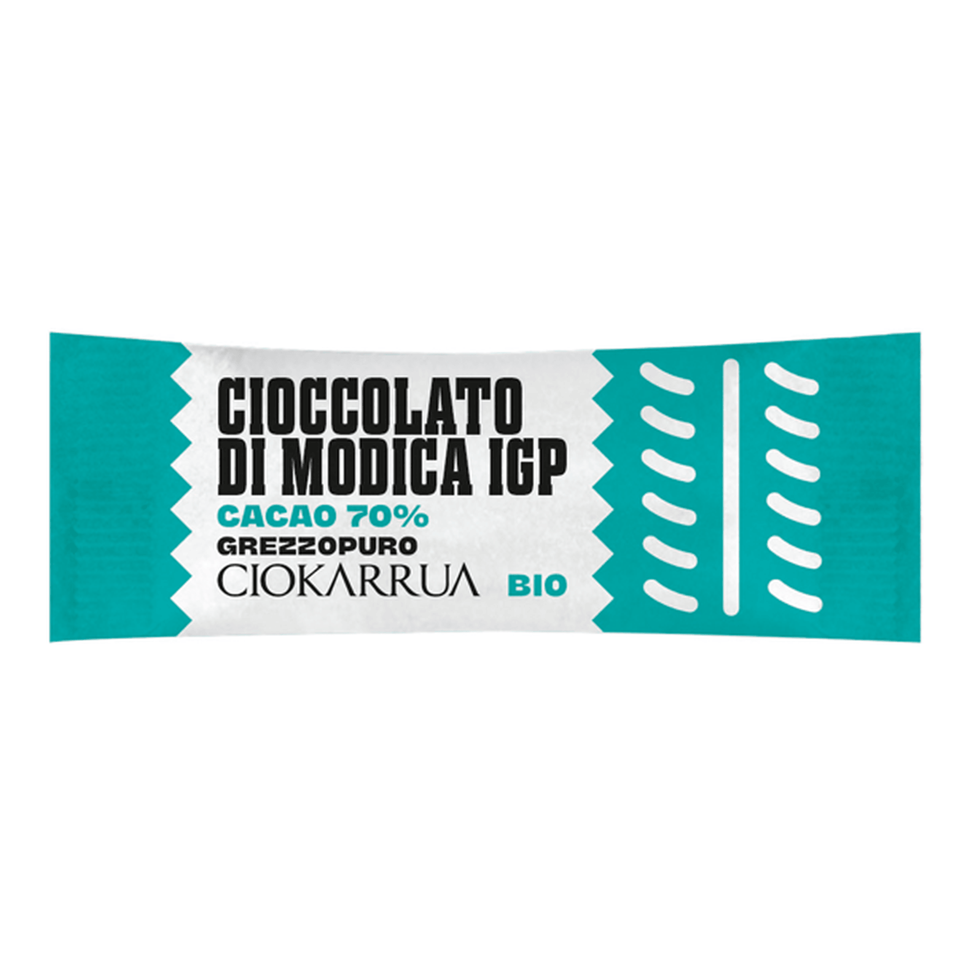 Lingotto Grezzopuro Cacao 70% 7g — pack-shot frontale